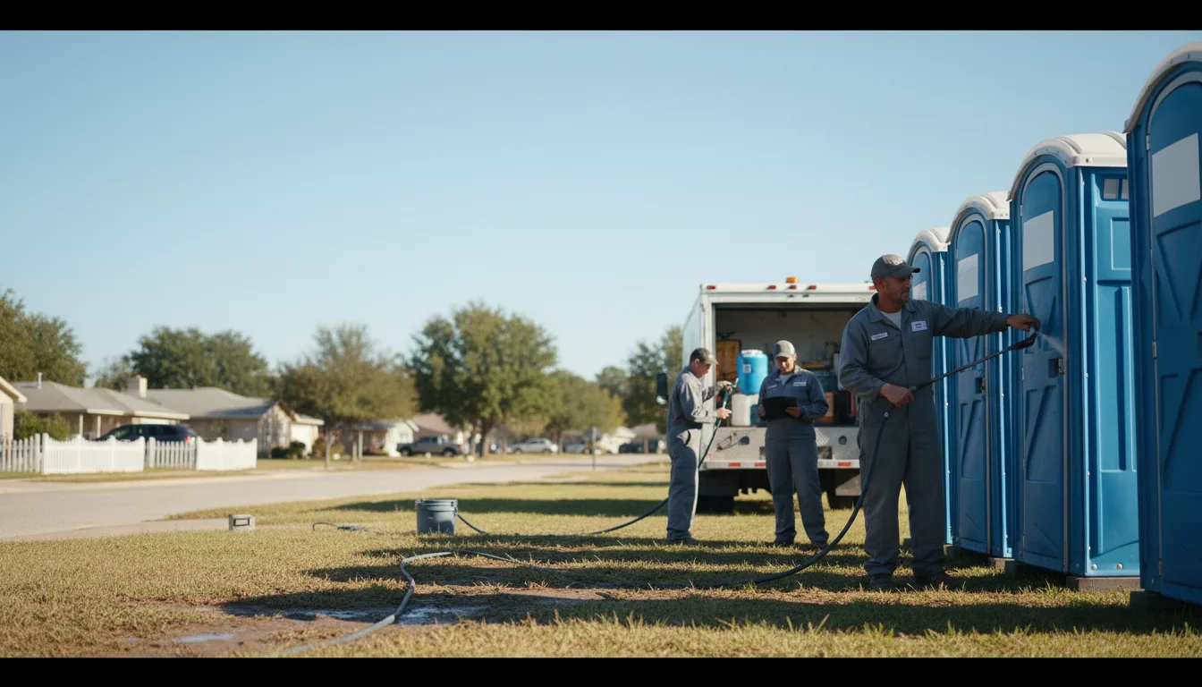 Long-Term Portable Toilet Rental in Edson, KS near me